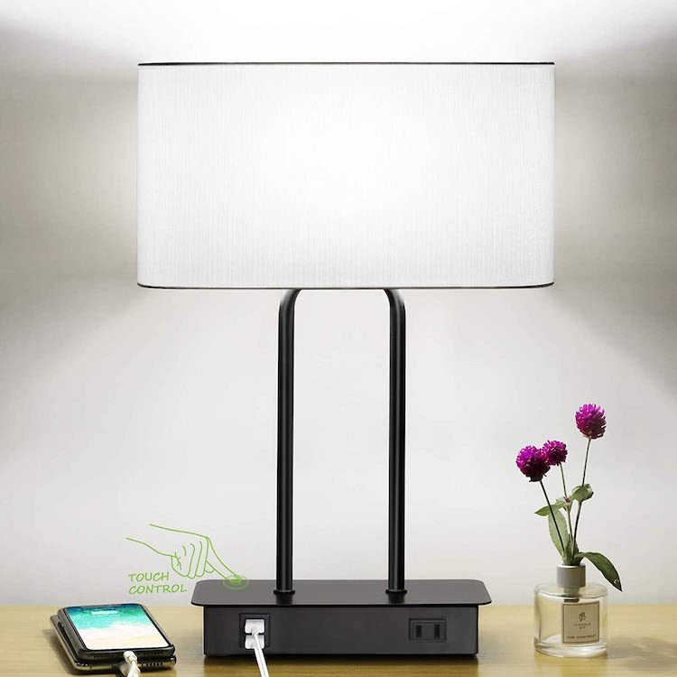 Lakumu Bedside Touch Control Table Lamp