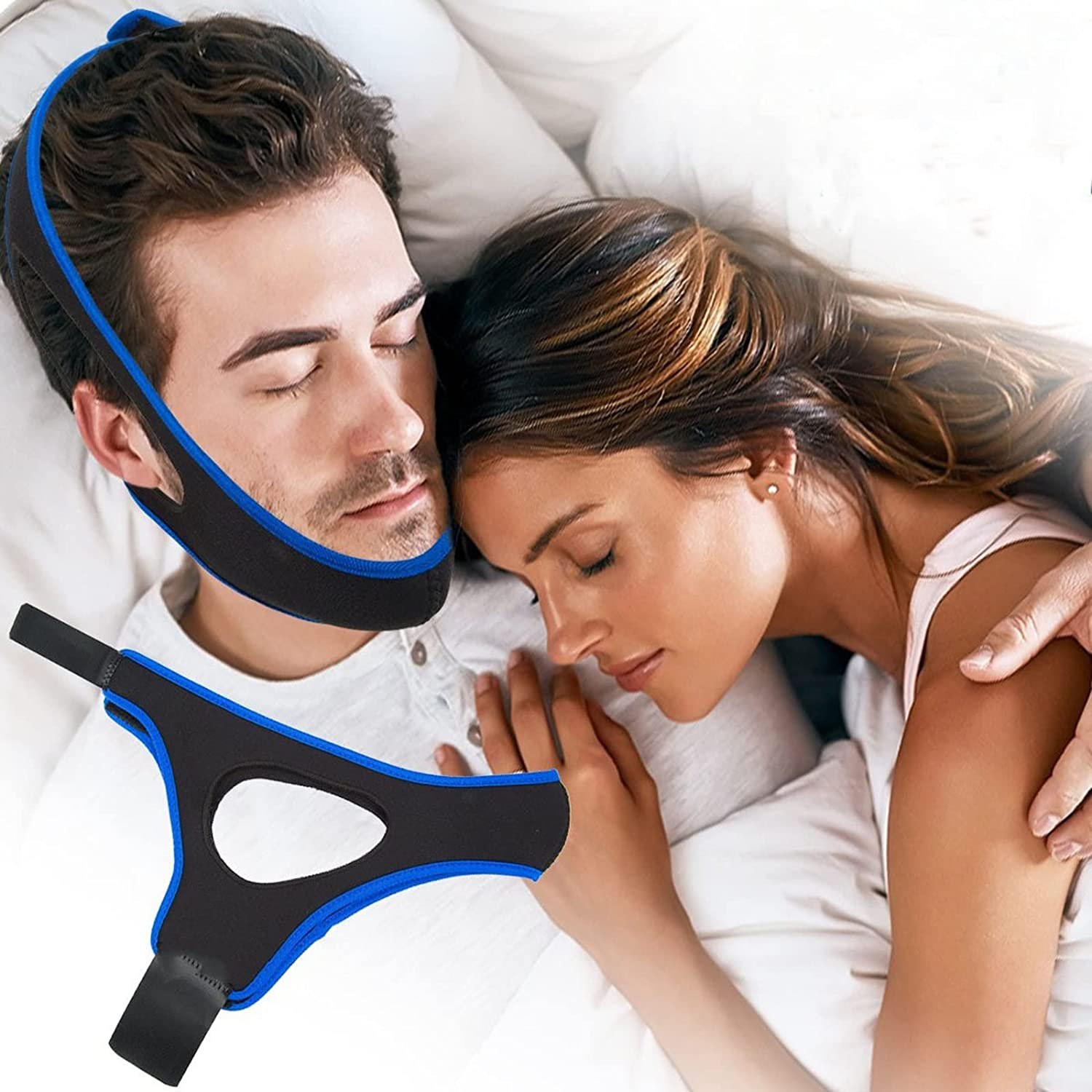 AMYMO Anti-Snoring Chin Strap