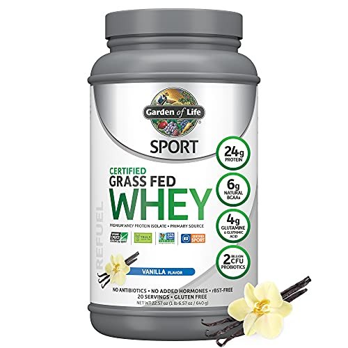 Garden of Life Sport Grass-fed Whey Protein (Vanilla)