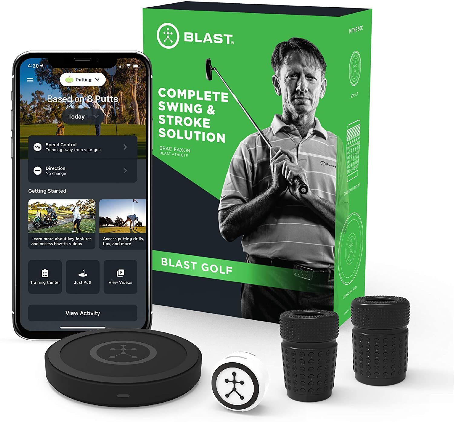 Blast Motion Golf Swing and Stroke Analyzer