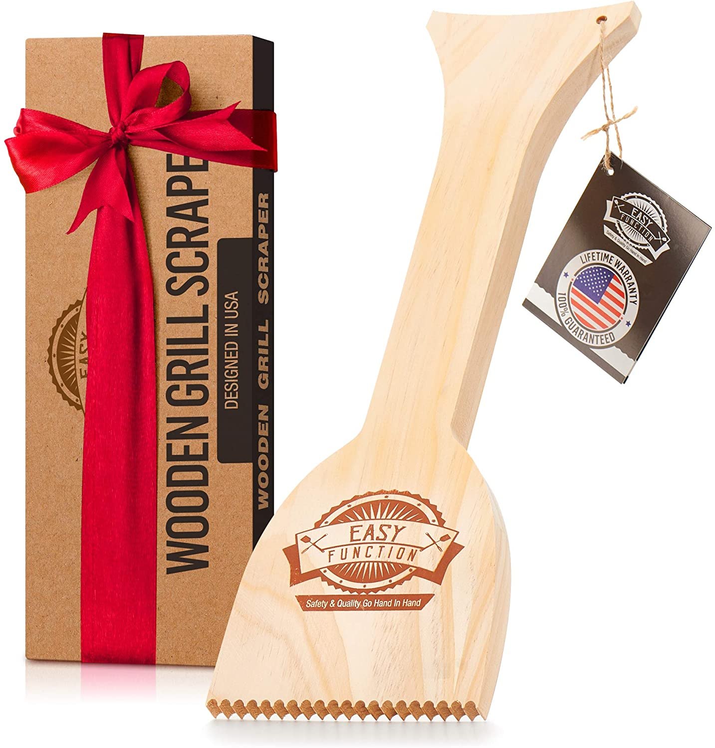 Easy Function Wooden Scraper
