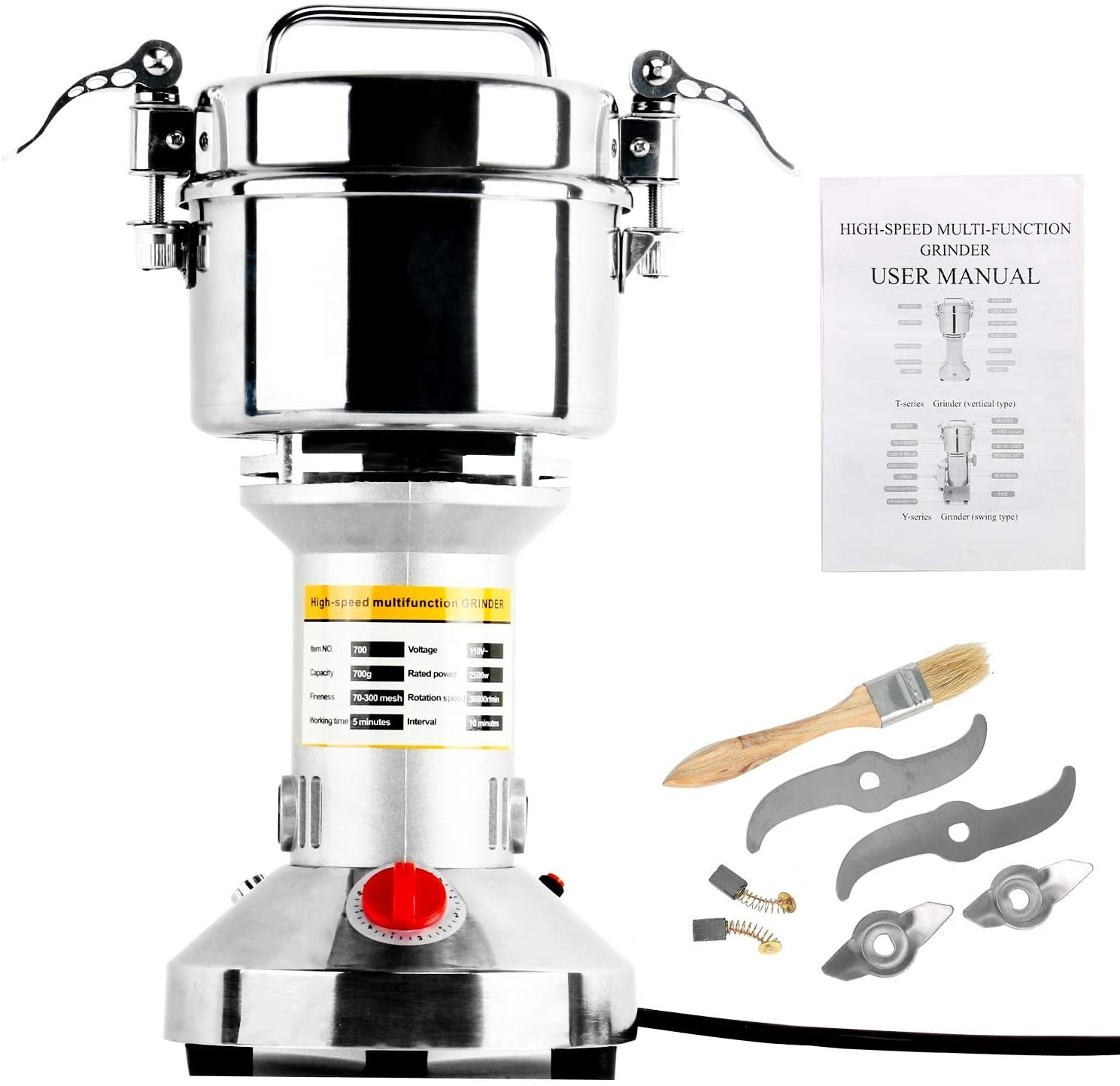 Homend High-Speed Electric Grain Mill Grinder