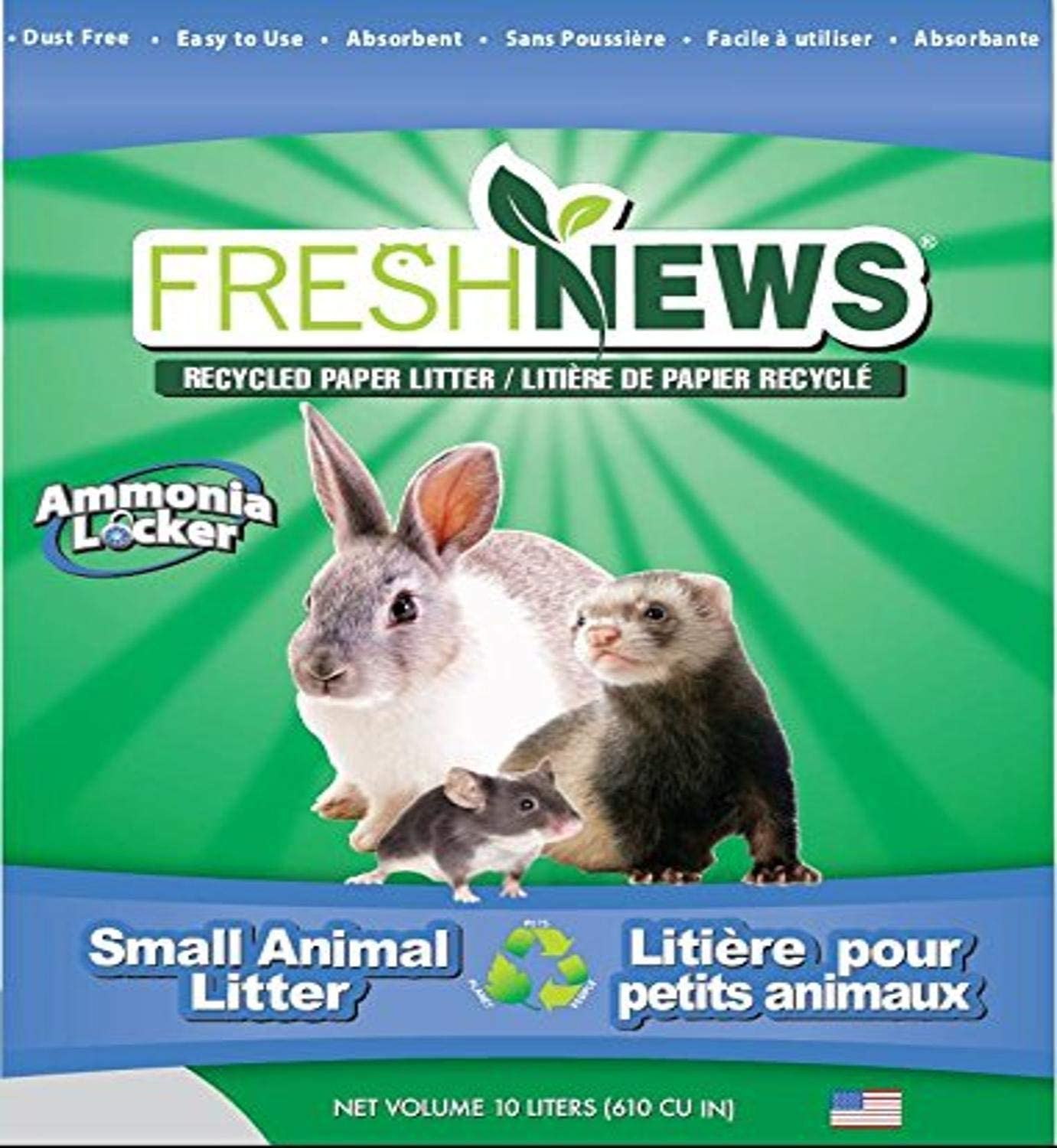 Fresh News Recycle Paper Small Animal Litter