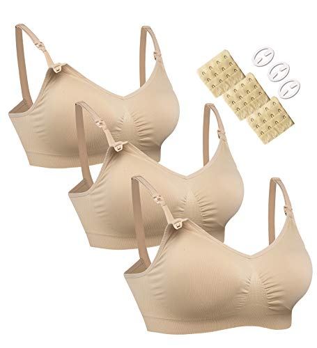 HOFISH Womens Seamless Nursing Bra Bralette