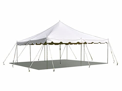 TentandTable White Canopy Pole Tent