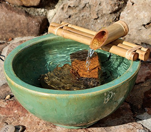 Bamboo Accents Bamboo Fountain with Pump