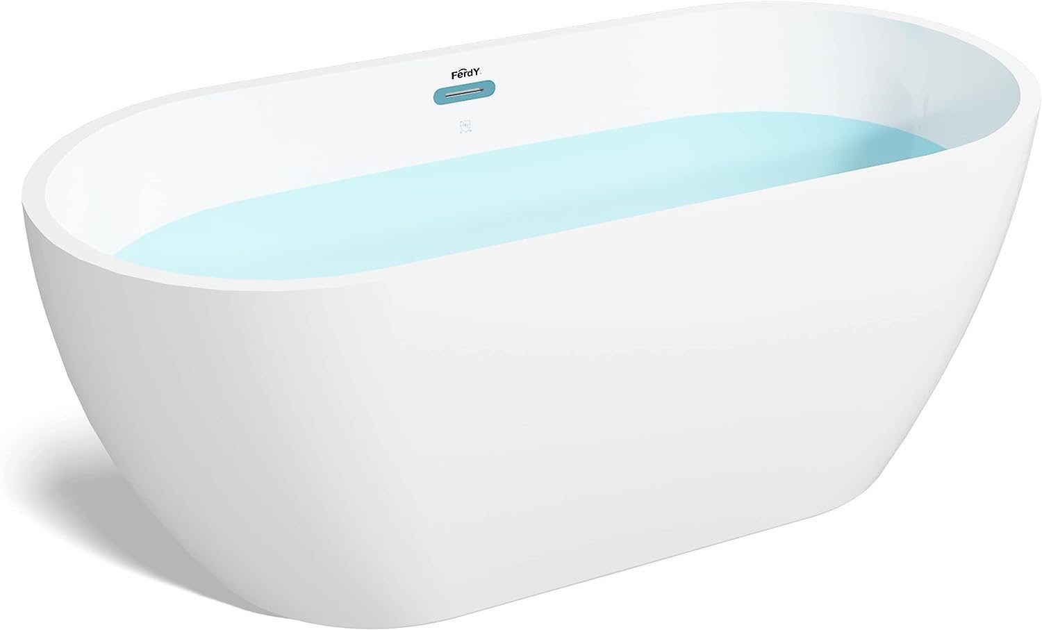 FerdY Bali 59&quot; Acrylic Freestanding Bathtub