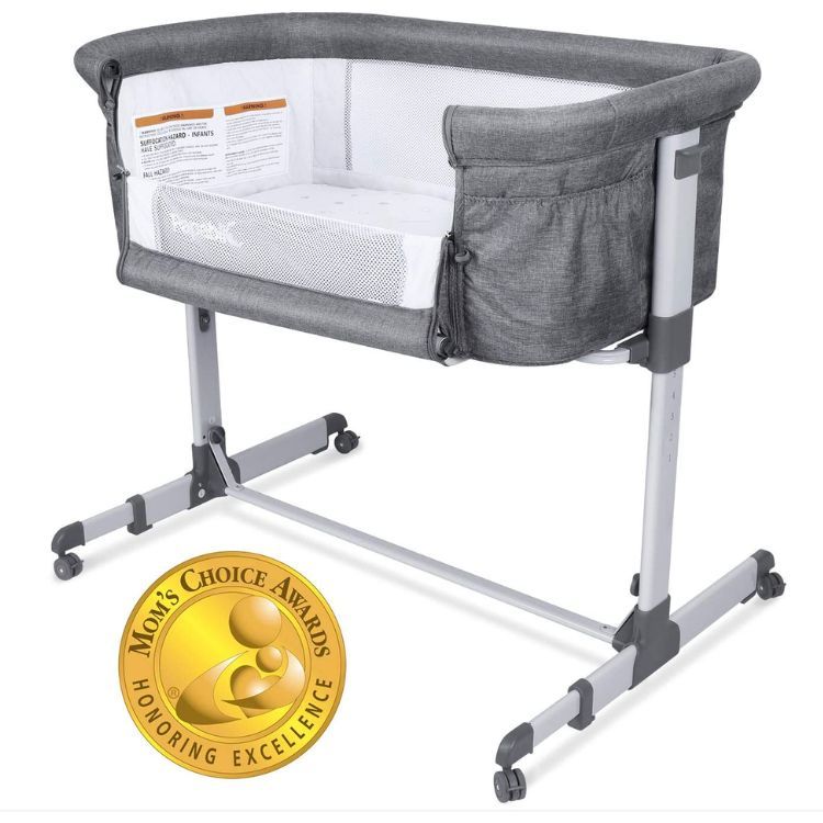 Papablic 2-in-1 Bonni Baby Bassinet &amp; Bedside Sleeper