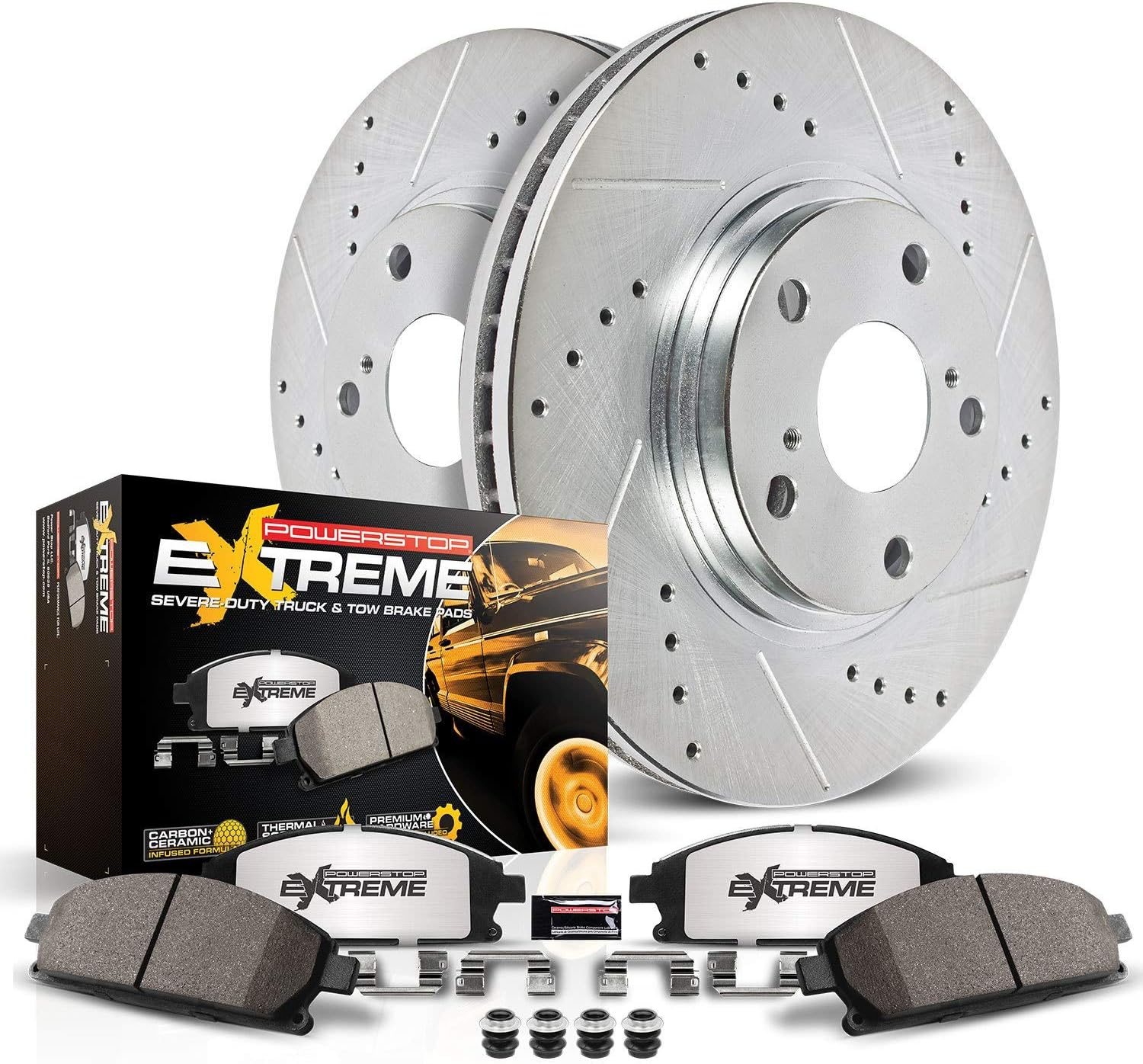 Power Stop Front Z36 Truck &amp; Tow Brake Kit