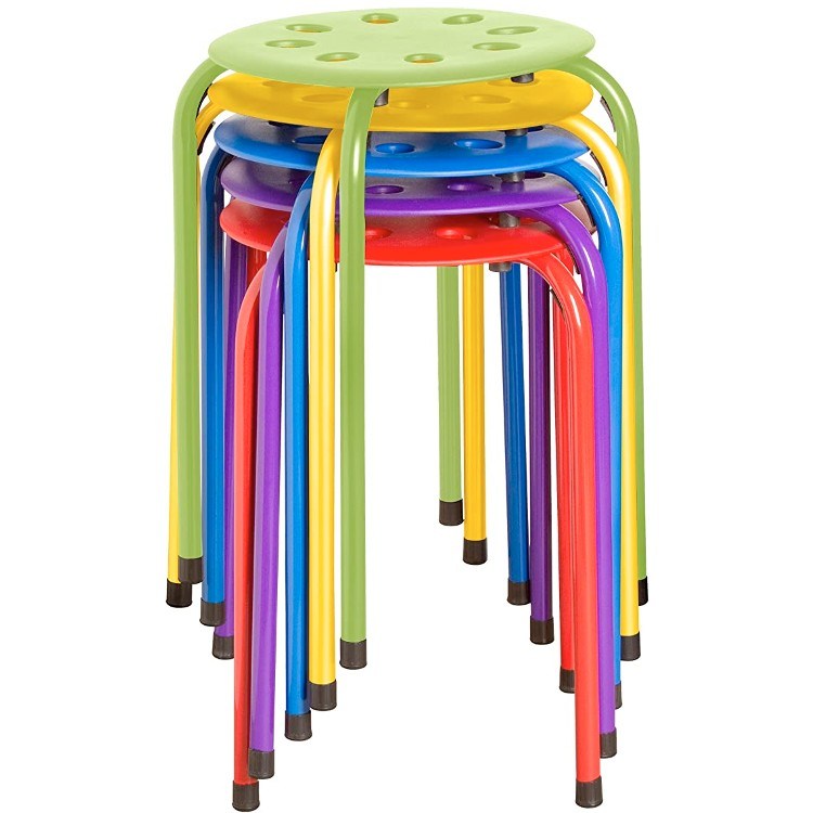 Norwood Stackable Multi-Colored Stools