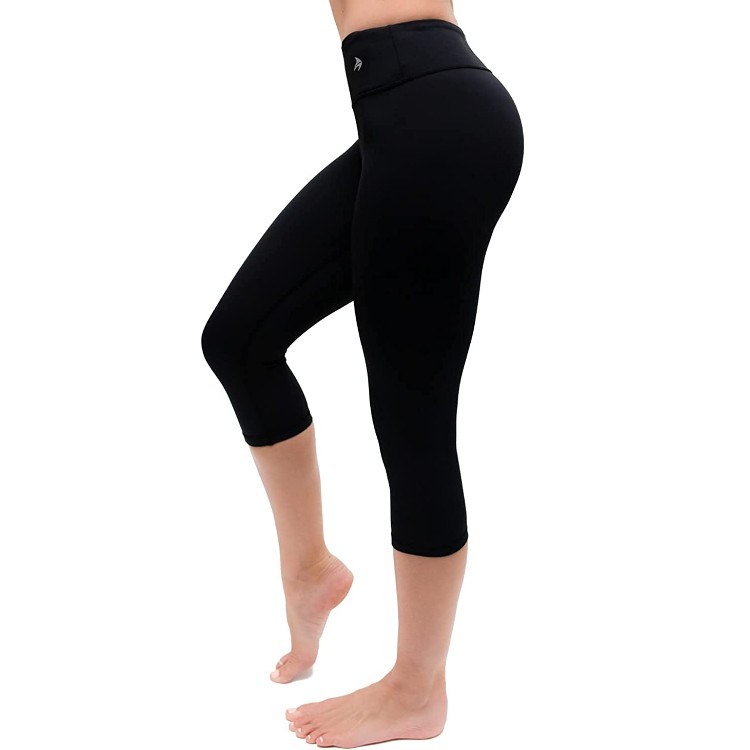CompressionZ Plus-size Capri-Style Compression Leggings