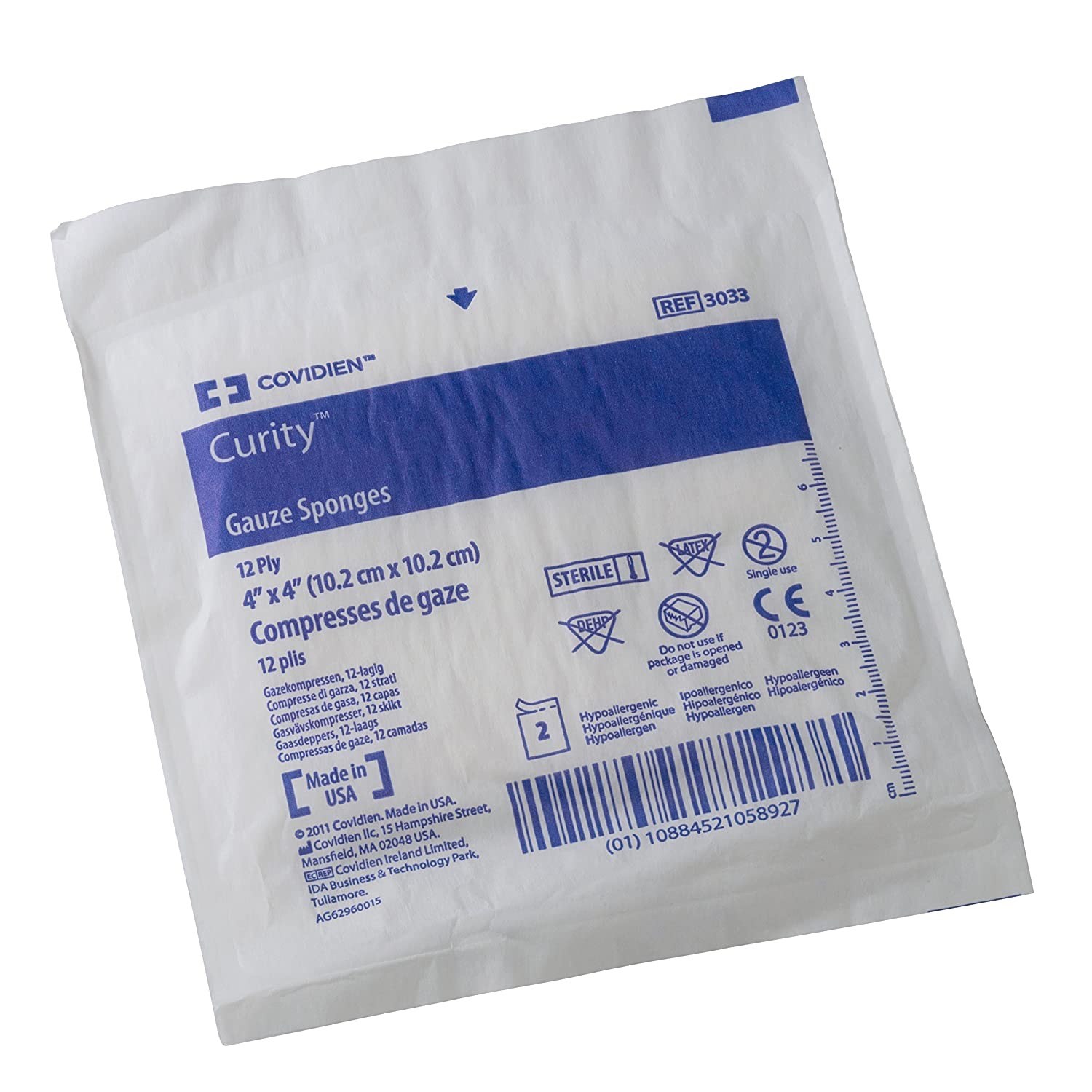 COVIDIEN 3033 Curity Gauze Sponge
