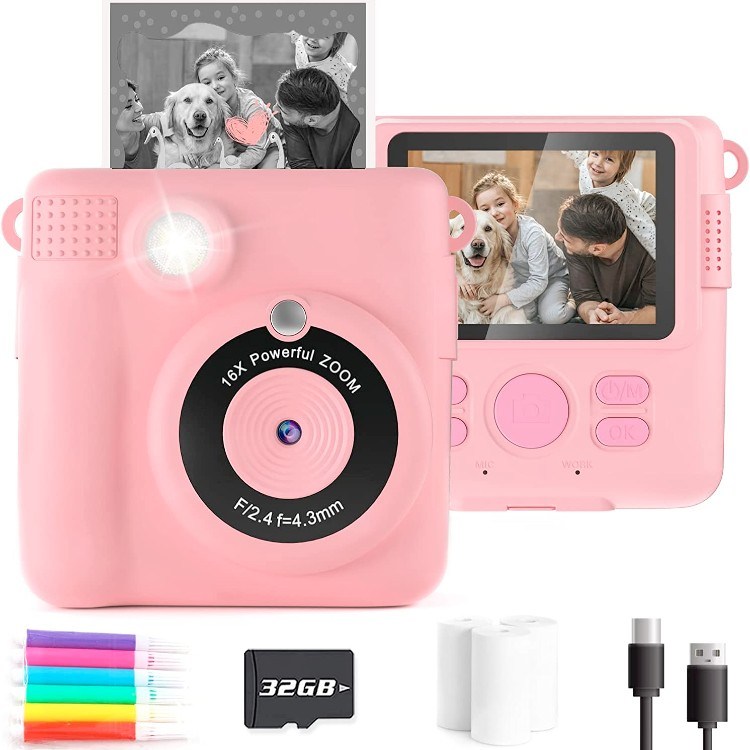 Anchioo Instant Print Camera for Kids