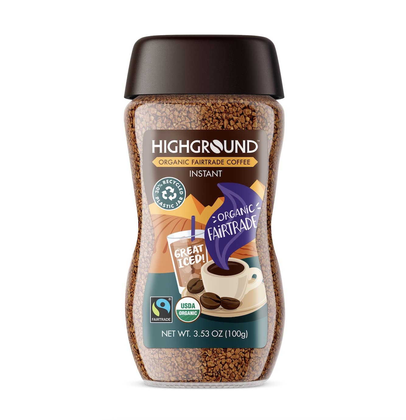 Highground Organic Instant Coffee