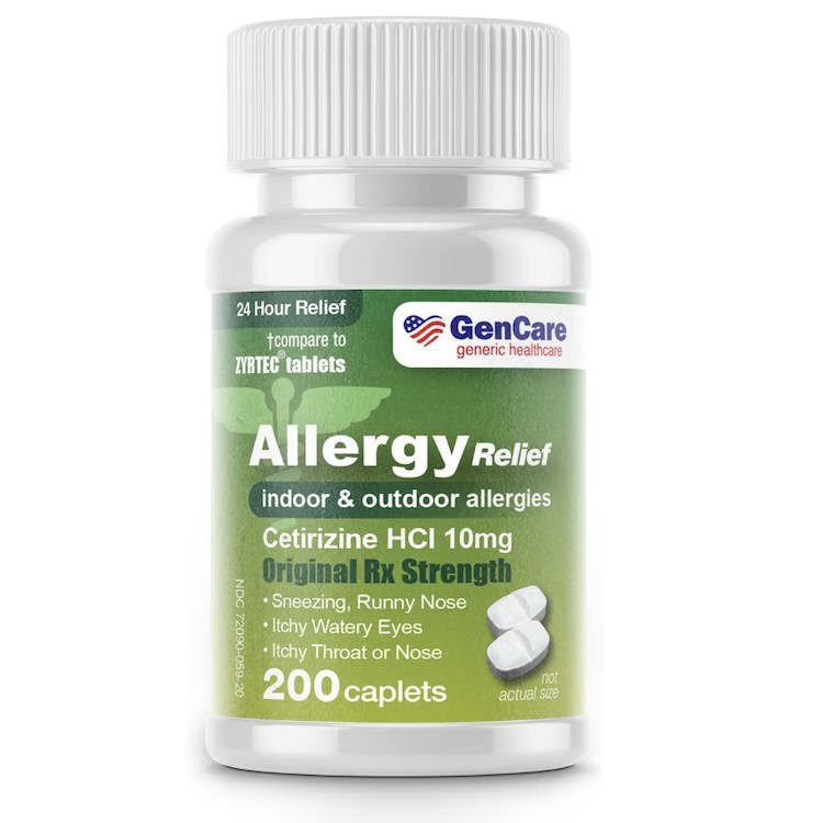 GenCare Cetirizine HCL 10