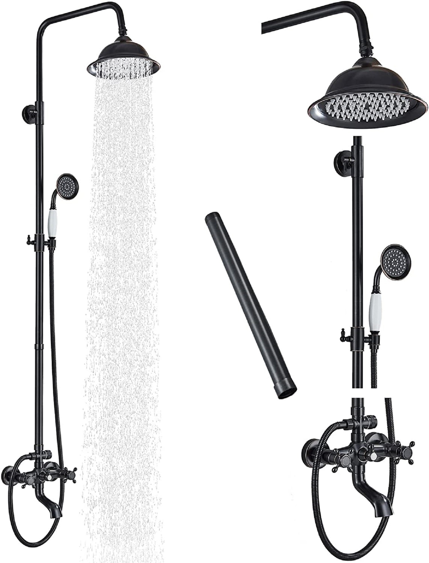 gmusre Outdoor Shower Fixture System