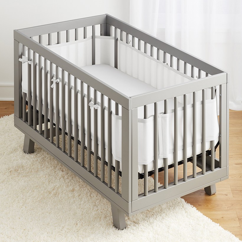 BreathableBaby White Mesh Crib Liner