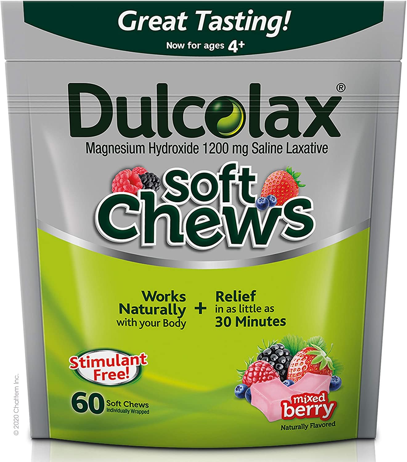 Dulcolax Soft Chews Saline Laxative
