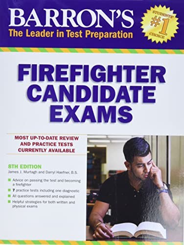 Barron's Test Prep Firefighter Candidate Exams, 8th Edition