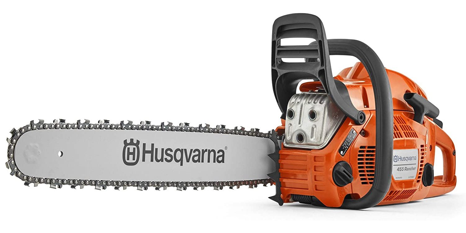 Husqvarna 455 Rancher 20-inch 55.5 cc Gas Chainsaw