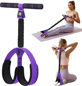 KRNIUC Pedal Resistance Band with Handle