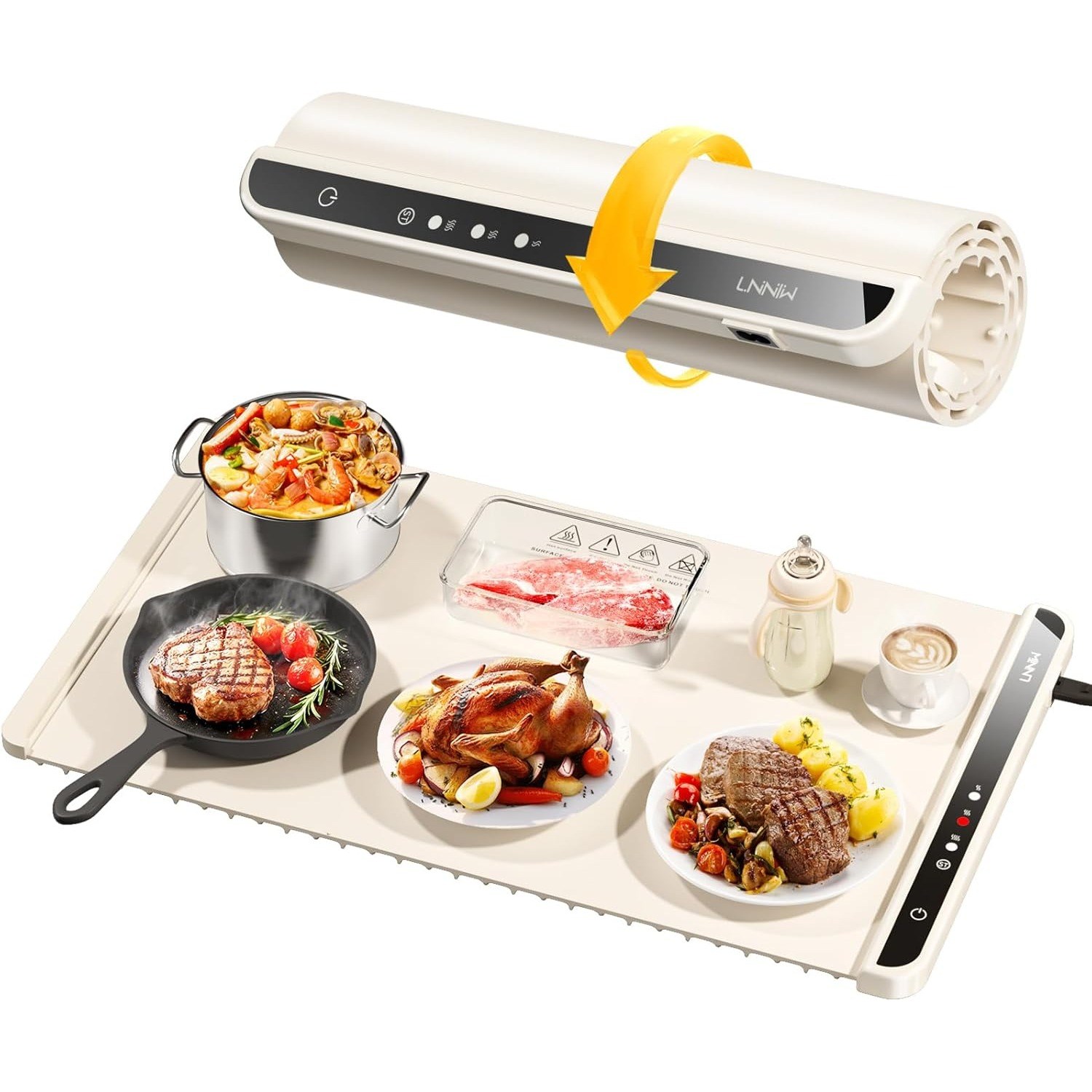 LNNIW Warming Mat for Food