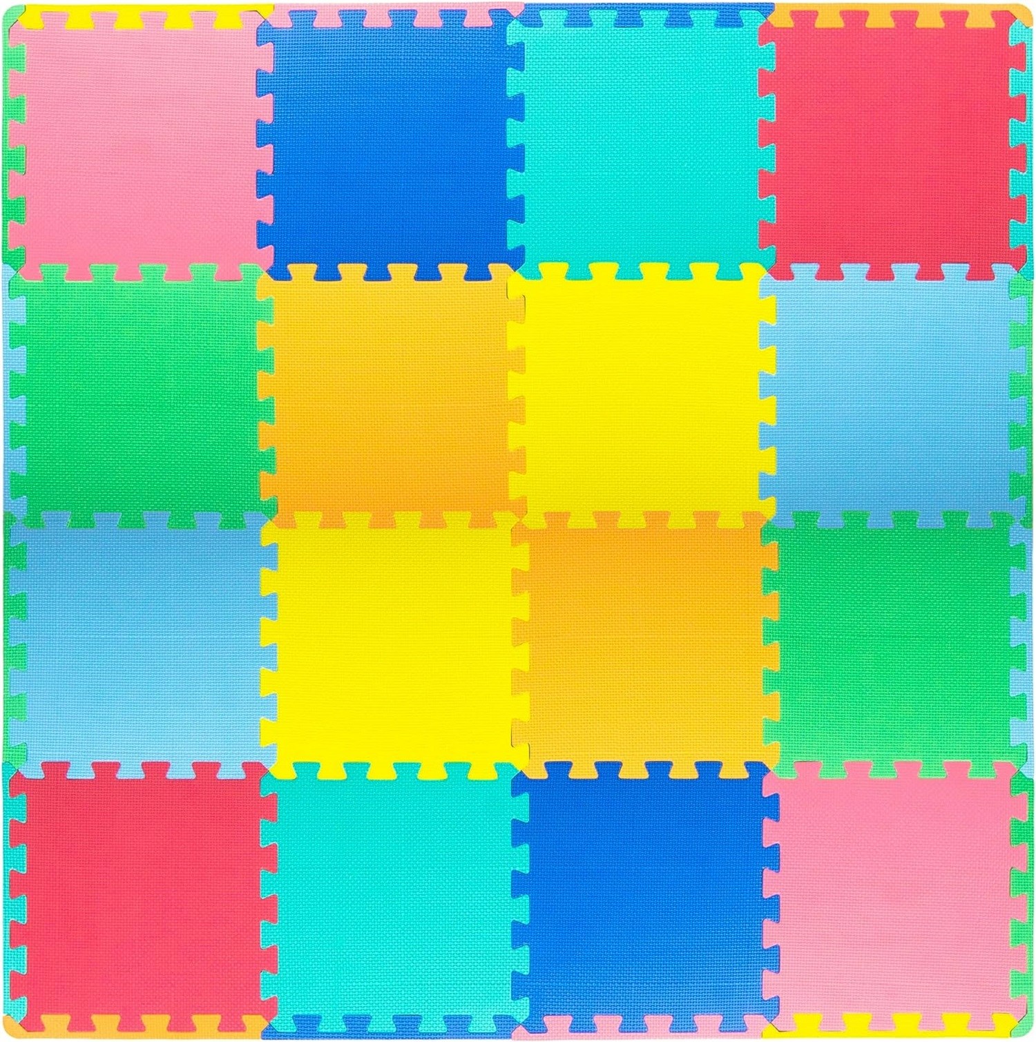 ProSource Kids Foam Puzzle Floor Play Mat