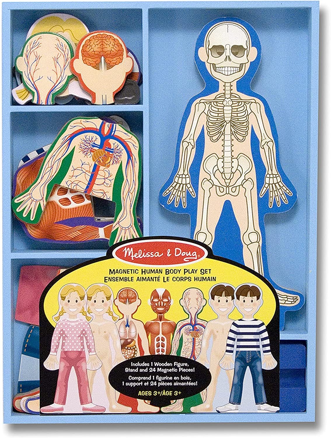 Melissa &amp; Doug Magnetic Human Body Anatomy Play Set