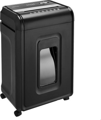 Amazon Basics 24 Sheet Cross Cut Paper, CD and Credit Card Home Office Shredder