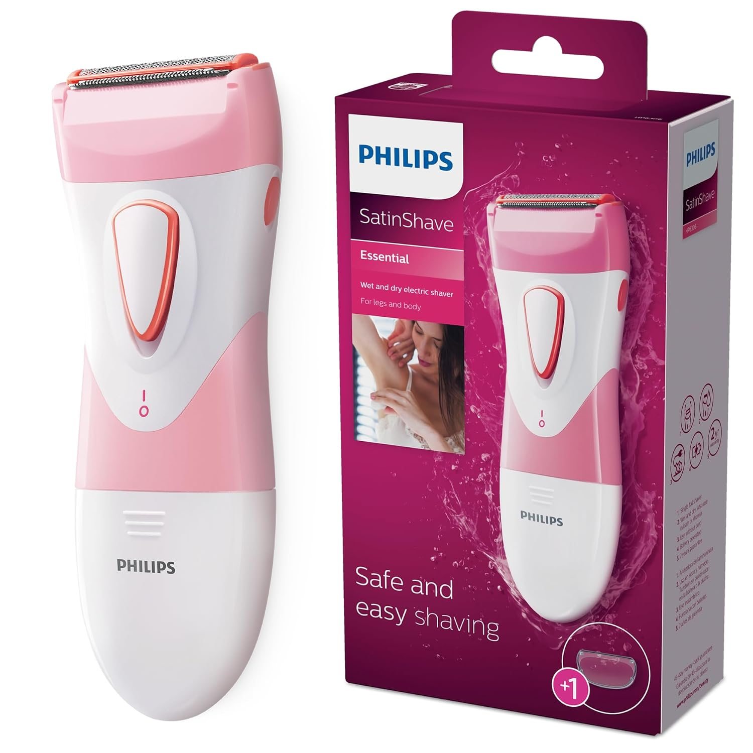 Philips Beauty SatinShave Essential Electric Shaver