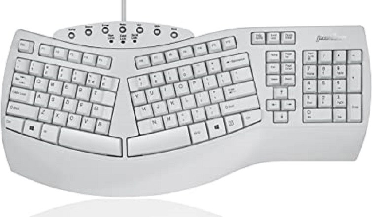 Perixx PERIBOARD-512 Wired Ergonomic Natural Split Keyboard