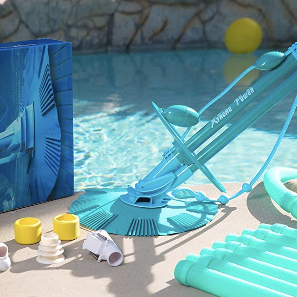 XtremepowerUS Premium Automatic Suction Vacuum-generic Climb Wall Pool Cleaner