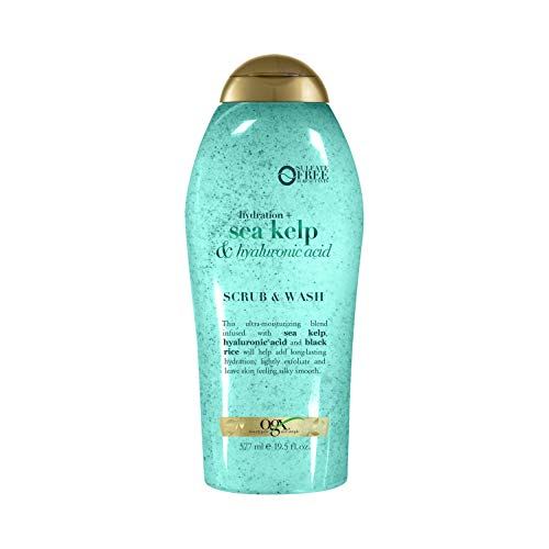OGX Hydration + Sea Kelp &amp; Hyaluronic Acid Scrub &amp; Wash