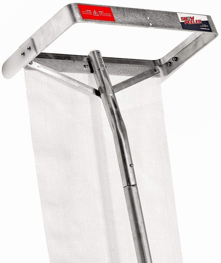 SNOWPEELER Premium Roof Rake for Snow Removal
