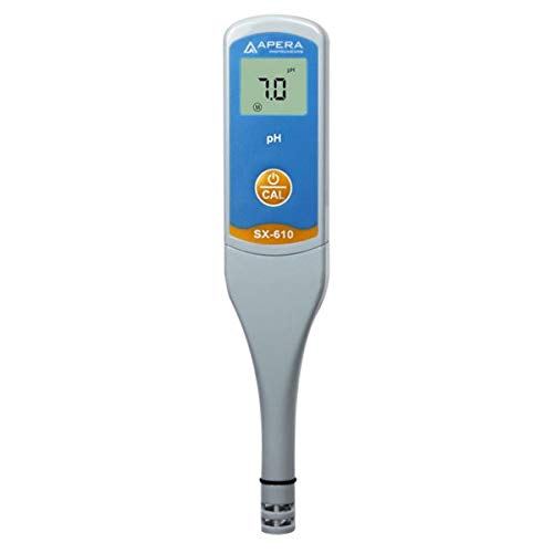 Apera Instruments SX610 Waterproof pH Pen Tester +/- 0.1 pH Accuracy