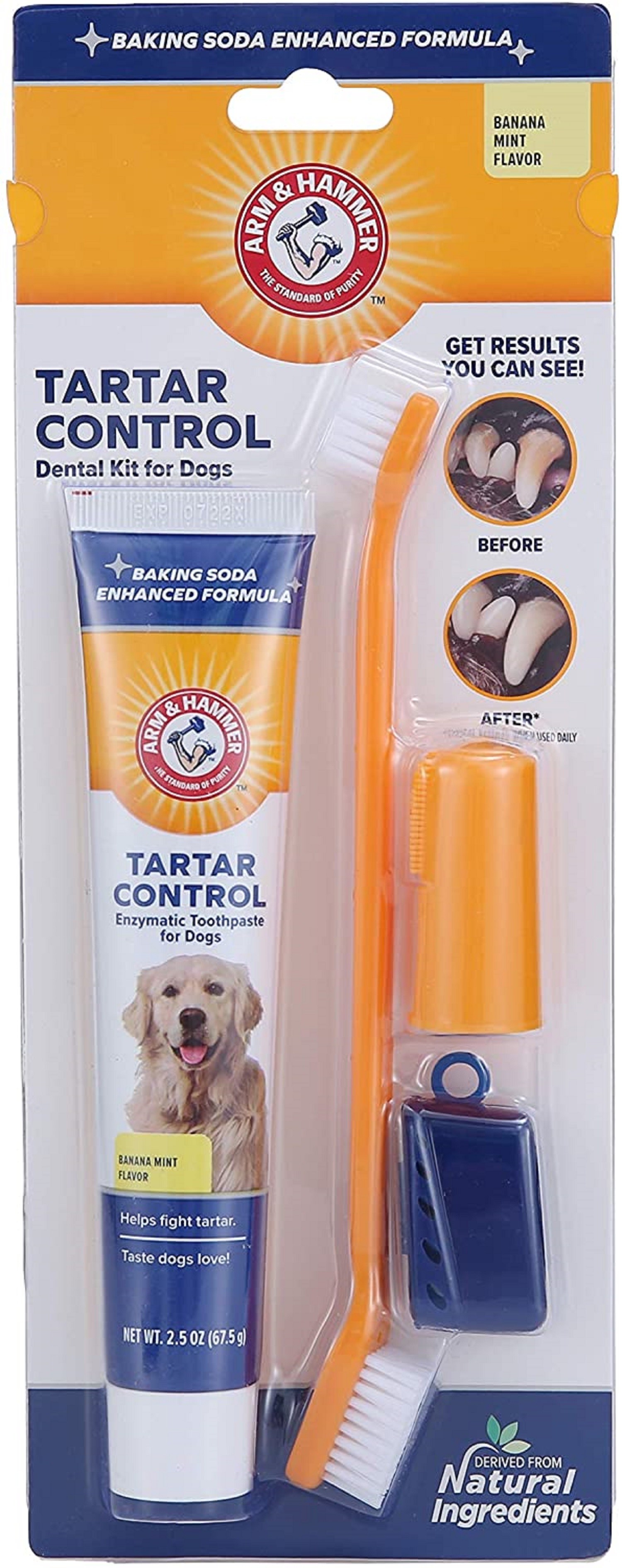 Arm &amp; Hammer Tartar Control Dental Kit for Dogs