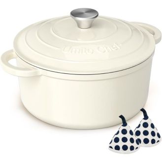Umite Chef Enameled Cast Iron Dutch Oven