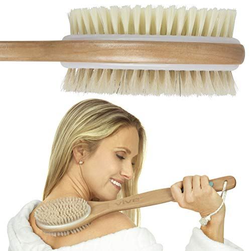 Vive Shower Brush - Dry Skin Body Exfoliator