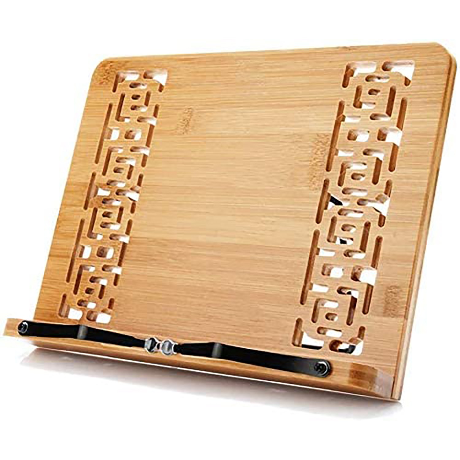 Wishacc Bamboo Cookbook Holder