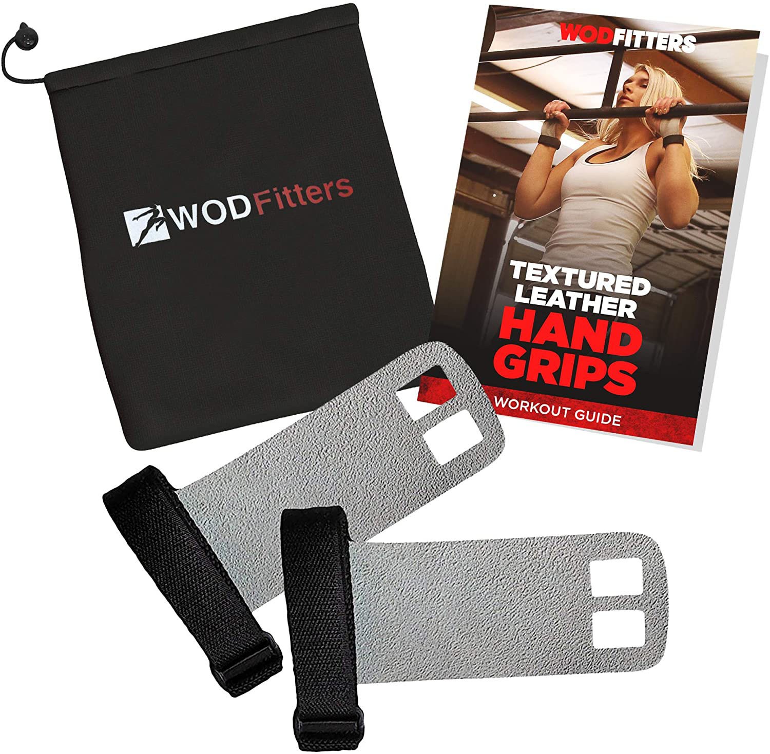 WODFitters Textured Leather Hand Grips