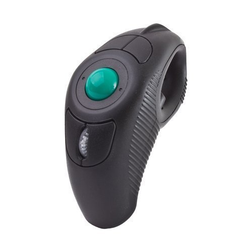 YUMQUA Portable Handheld Wireless Trackball Mouse