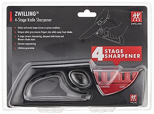 ZWILLING J.A. Henckels 4-Stage Pull Through Knife Sharpener